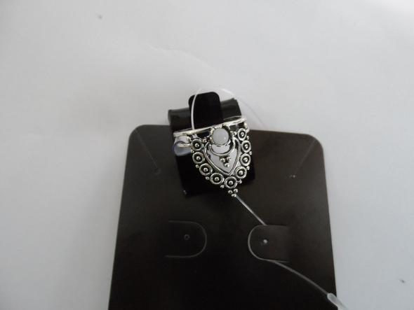Anel Conjunto 7 Peças Prateado Resina Branca 12/19