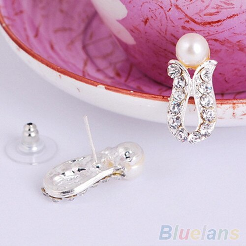 Conjunto Colar e Brincos Pérolas e Strass