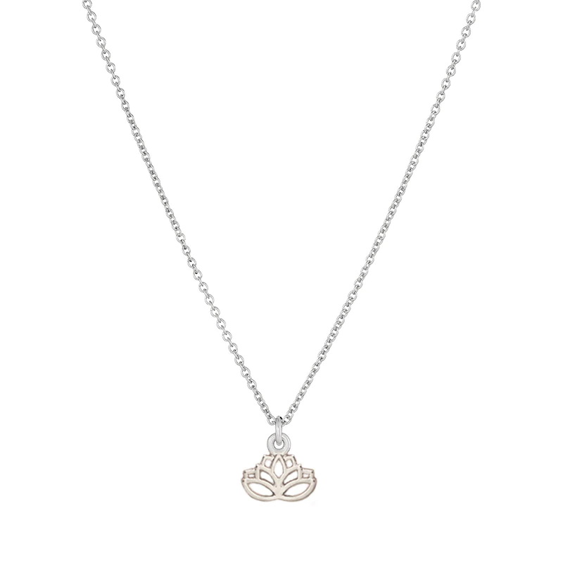 Colar / Gargantilha Prateado ou Dourado New Beginnings com Cartão